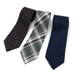 BLACK LABEL CRESTBRIDGE ネクタイ 3本セット チェック ドット ビジネス フォーマル ブラックレーベルクレストブリッジ 服飾小物 B12238◆