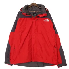 THE NORTH FACE ノースフェイス SUMMIT SERIES 中綿 ナイロン マウンテンパーカー アウトドア レッド (メンズ XL) 中古 古着 A2256