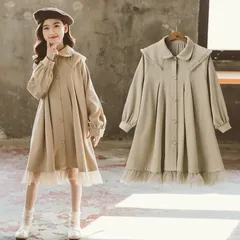 子供服 ワンピース ドレス キッズ 女の子春 秋 長袖 カジュアル キッズワンピース 入学式 子供服 ガールズ フォーマルワンピース 長袖 普通着 七五三 卒園式 入学式 発表会 結婚式senbao57