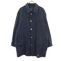 Burberrys バーバリーズ 90s オールド 日本製 ステンカラーコート LA ネイビー メンズ 古着