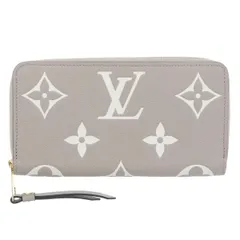 【中古】 LOUIS VUITTON （ルイヴィトン） ｼﾞｯﾋﾟｰ･ｳｫﾚｯﾄ 財布 長財布(小銭入有) トゥルトレール クレーム ﾍﾞｰｼﾞｭ Monogram/Empreinte  M69794 unused:S