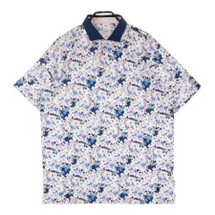 サイズ：US L PUMA GOLF プーマゴルフ ×Arnold Palmer 半袖ポロシャツ 花柄 ピンク系 [240101490876] ゴルフウェア メンズ ストスト