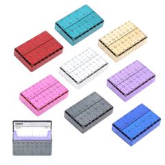 ケース タバコ専用カバー タバコ入れ20本入れ ヒートスティックメッキ 対応 アイコス one用の 互換 電気鍍金 iluma 加熱式たばこ弾箱 衝突防止 iqos 変形しづらく 防水防汗 汎用交換 携帯用 便利 inkostudioシガレットケース 薄型 (