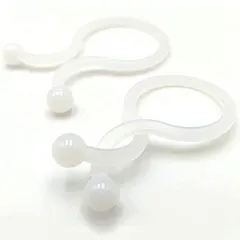 TUISKU 園芸 クリップ 支柱 接木 つる 誘引 結束 バンド 園芸用具 ガーデニング(100個セット)