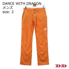 ダンスウィズドラゴン チェック × ニコちゃん ロングパンツ size 2