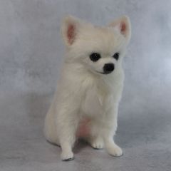 ぬんさま専用　羊毛フェルト　犬　チワワ　Mサイズ　オーダー ぬんさま専用 羊毛フェルト 犬 チワワ Mサイズ オーダー 羊毛