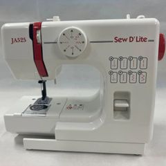 ◆ジャノメ　コンパクトミシン　Sew　DLite　JA525　箱入