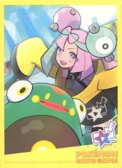 【中古】サプライ ポケモンカードゲーム デッキシールド(スリーブ) POKEMON TRAINERS ナンジャモ＆ハラバリー ポケモンセンター限定