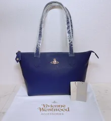 【新作♡目を引く美しいブルー ✨️】Vivienne Westwood トートバッグ