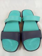 クロックス　サンダル　Crocs　ネイビー　サイズ約24㎝
