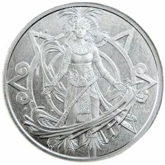 アステカ族 1オンス Eagle Warrior 純銀コイン - メルカリ