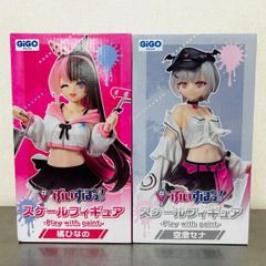 橘ひなの ぶいすぽっ！ GIGO フィギュア 胡桃のあ 空澄セナ 小雀とと 未開封】 GiGO ぶいすぽっ! スケールフィギュア 橘ひなの 空澄