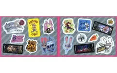 【中古】フォトフレーム・アルバム ジュディ・ホップス ステッカーアルバム 「Happyくじ ズートピア」 I賞