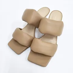 Odette e' Odile サンダル 定価18700円 22cm 4514-237-1328 ミュール キャメル レディース オデットエオディール【中古】5-0625S◎