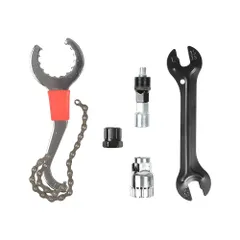 自転車用 工具セット マルチ ツール 六角レンチ 工具 修理キット チェーンカッター ボトムブラケット セット タイプCのサムネイル