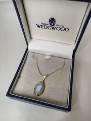 S【ヴィンテージ】WEDGWOOD ウェッジウッド ネックレス レディース アクセサリー プレゼント おしゃれ
