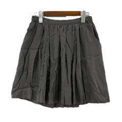 UNTITLED アンタイトル ギャザーミニスカート size2/グレー