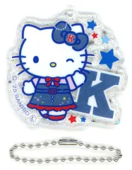 【中古】キーホルダー ハローキティ デニムショータイムミニアクリルキーホルダー 「サンリオキャラクターズ」