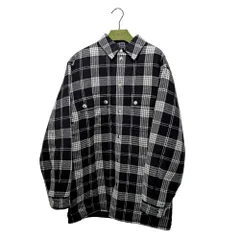 【名東】グッチ ボタンダウンウールコート 40サイズ ブラック ホワイト 762159 レディース 女 服のサムネイル