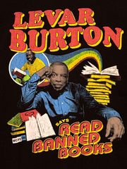 LEVAR BURTON　リーヴァー・バートン　リーディング・レインボー　TV番組　ヴィンテージ tシャツ