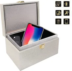 JXE JXO リレーアタック スマートキーケース リレーアタック防止 ボックス ベージュ( ベージュ)のサムネイル