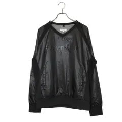 Calvin Klein Golf カルバン クライン ゴルフ ナイロン プルオーバー スウェット IF-AD-JP-13F LL ブラック メンズ