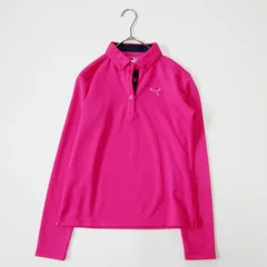 PUMA　プーマ　レディースゴルフロングスリーブポロシャツ　Mサイズ