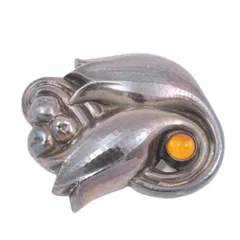   ジョージジェンセン　チューリップ　ブローチ　100C Georg Jensen 【送料無料】ジョージジェンセン シルバー925