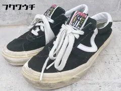 ◇ VANS バンズ エラ スニーカー シューズ サイズ23.5ｃｍ ブラック ホワイト レディース 【中古】 【1002801644468】