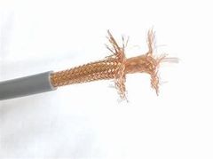 切売り！！　３Ｄ-２Ｗ（50Ω充実型）　HF無線用50Ω同軸ケーブル 3m　灰色