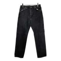 Wrangler ラングラー デニムパンツ ブラック(メンズ W34 L34)中古 古着 U8490