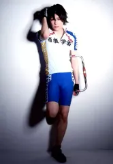 【中古】生写真(男性) 飯山裕太(新開悠人)/全身・背景白・キャラクターショット/舞台『弱虫ペダル』新インターハイ篇～制・限・解・除(リミットブレイカー)～ブロマイド 箱根学園セット