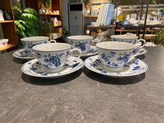 未使用品】フェリシモ 「猫部」 蕎麦猪口 & 小皿 4客セット 元箱付き