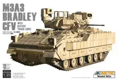 【中古】プラモデル 1/35 M3A3 ブラッドレー 騎兵戦闘車 w/ビッグフット履帯 [KNE61016]のサムネイル