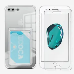 [iPhone 14] iPhone7 plus 四隅がエアクッション構造 衝撃吸収 落下・すり傷防止/滑り止め 薄型 カバー  携帯ケース iPhone7 plus アイフォン7プラス iPhone7plus シリコン TPU素材 ソフトケース