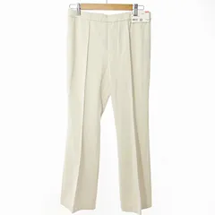 ユニクロ UNIQLO タグ付き イージー フレア レギンス パンツ L オフホワイト 白 0805