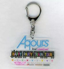 [중고] 키홀더 [단품] 라이브 로고 아크릴 키홀더 [러브라이브! 선샤인!! Aqours 2nd LoveLive! HAPPY PARTY TRAIN TOUR Memorial BOX] 게이머즈 구입 특전