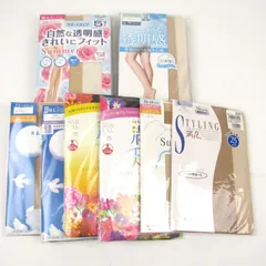 フクスケ 満足等 ストッキング 8点セット まとめて 大量 外装ダメージ有 レディース 福助