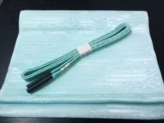 ≪新品≫夏用・絽 ラミエール 洗える 帯揚げ・帯締めセット ≪新品≫No.10