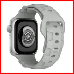 コンパチブル Apple watch バンド 49mm 45mm 44mm 42mm 交換用 シリコンバンド アップルウォッチベルト スポーツバンド 長さ調整可能 シリコン製 柔らかい 通気 防汗 iWatch Series Ultra/8/7/se/6/5/