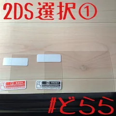 新品 2DS 液晶保護フィルム+選択①セット 定形110