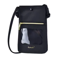 【特価商品】ショルダーバッグ [ピーセグ] ミニバッグ 斜めがけ スマホポーチ ショルダーポーチ グッズ 推し活 ヲタ活 クリア窓付きミニショルダー act0007