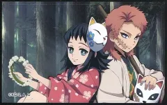 【中古】食玩 ステッカー・シール 33.錆兎＆真菰 「鬼滅の刃 デコステッカー2 ガムつき」