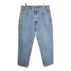 00年代 Levi's リーバイス 550 デニムパンツ 大きいサイズ ブルー(メンズ W38 L30)中古 古着 V4913