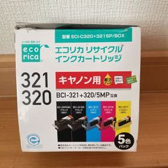 BCI-321+320/5MP互換 エコリカECI-C320+3215P/BOX