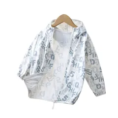 ☆ B ☆ 130cm ☆ キッズ ラッシュガード アウター パーカー ラッシュガード キッズ 長袖 フードあり 長袖ラッシュガード 男女兼用 シンプル 接触冷感 吸水速乾 ひんやり 通気性 軽量 軽い 海 プール 涼しい 快適 おしゃれ かわいい 海水浴