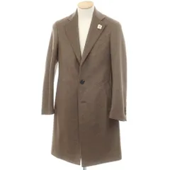 【中古】ラルディーニ LARDINI カシミヤ チェスターフィールドコート アッシュブラウン【サイズ44】【メンズ】のサムネイル