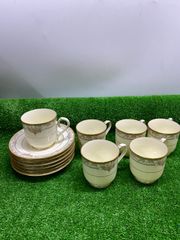 ●ノリタケ　バリーモア　カップ＆ソーサー　６客セット　使用感少な目　中古 u250711