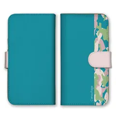 iPhoneXR ケース 手帳型 アイフォンXR スマホケース 携帯ケース 迷彩柄 カモフラ柄 可愛い きれい目 大人可愛い クール パステルカラー 淡色 カラー07