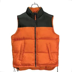 90-00s OLD NAVY bi-color reversible down vest